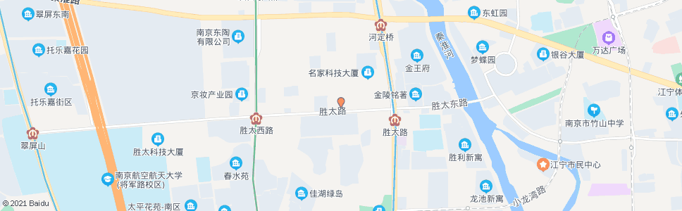 南京挹淮街南_公交站地图_南京公交_妙搜公交查询2024