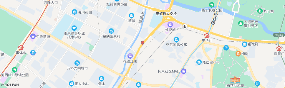 南京赛上路_公交站地图_南京公交_妙搜公交查询2024