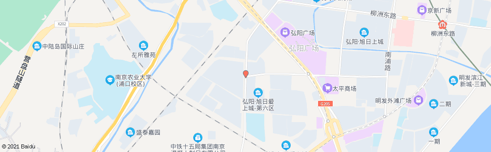 南京柳洲北路泰达路_公交站地图_南京公交_妙搜公交查询2024