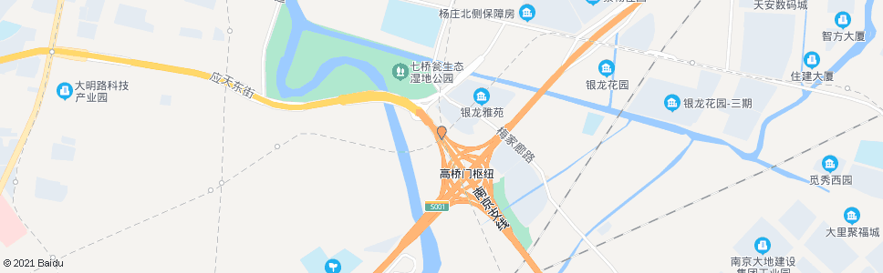 南京高桥门_公交站地图_南京公交_妙搜公交查询2025