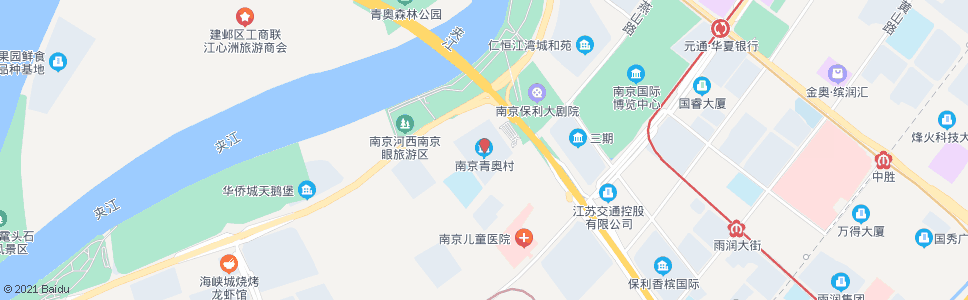 南京青奥村_公交站地图_南京公交_妙搜公交查询2025