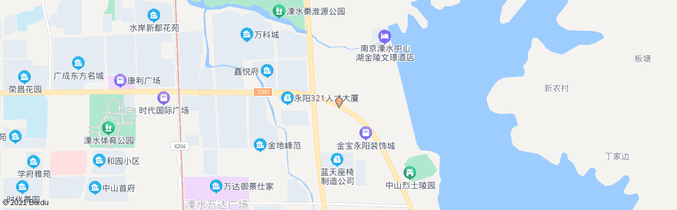 南京独山铺_公交站地图_南京公交_妙搜公交查询2025