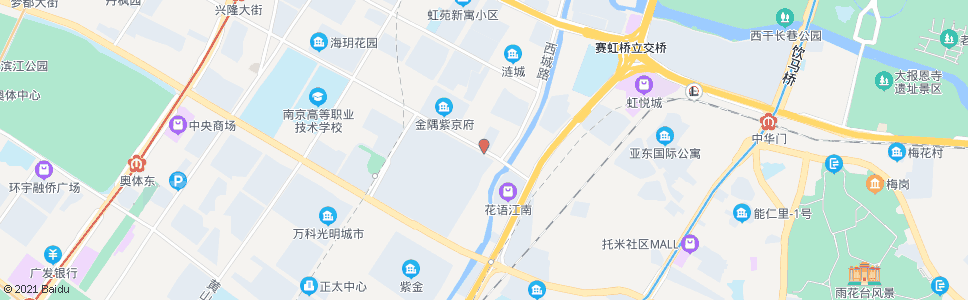 南京兴隆大街西城路_公交站地图_南京公交_妙搜公交查询2025