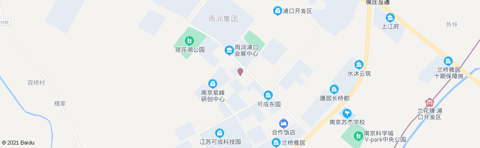 南京景天路总站_公交站地图_南京公交_妙搜公交查询2025