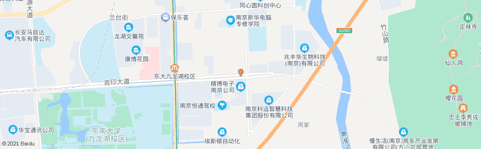 南京前庄路_公交站地图_南京公交_妙搜公交查询2024