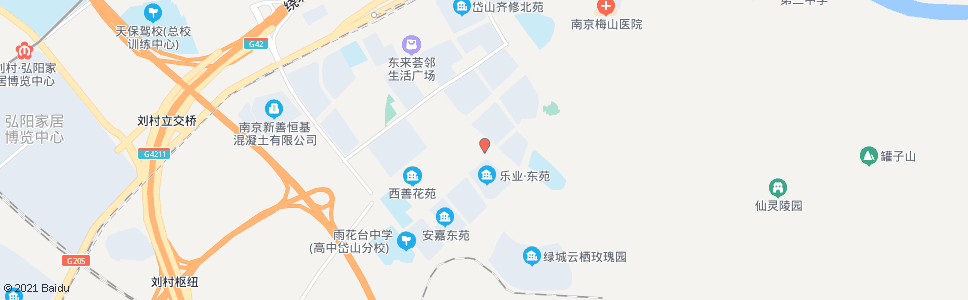 南京岱山中路管道路_公交站地图_南京公交_妙搜公交查询2024