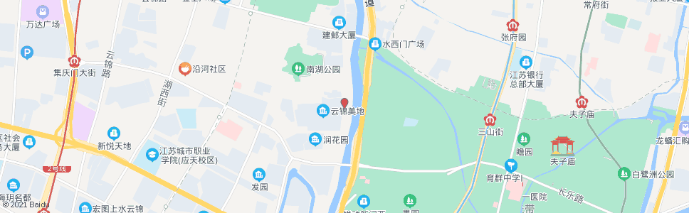 南京长虹路_公交站地图_南京公交_妙搜公交查询2025