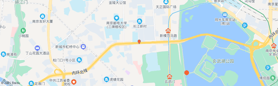 南京新模范马路青石村_公交站地图_南京公交_妙搜公交查询2024