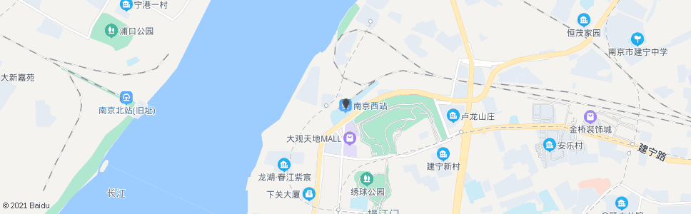 南京浦合路西_公交站地图_南京公交_妙搜公交查询2025