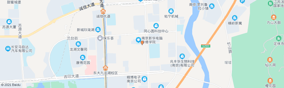 南京松岗街前庄路_公交站地图_南京公交_妙搜公交查询2025