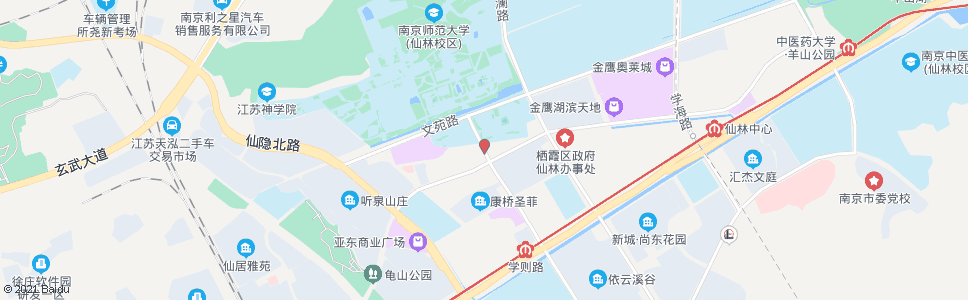 南京学衡路亚东新城区_公交站地图_南京公交_妙搜公交查询2025