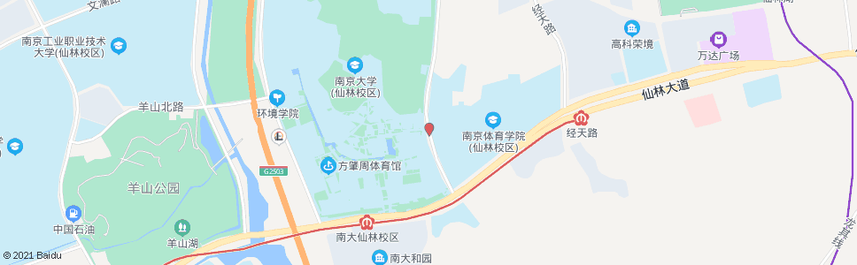 南京仙林南大东门_公交站地图_南京公交_妙搜公交查询2025