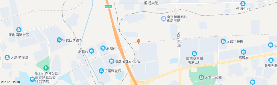 南京恒竞路兴建路_公交站地图_南京公交_妙搜公交查询2024