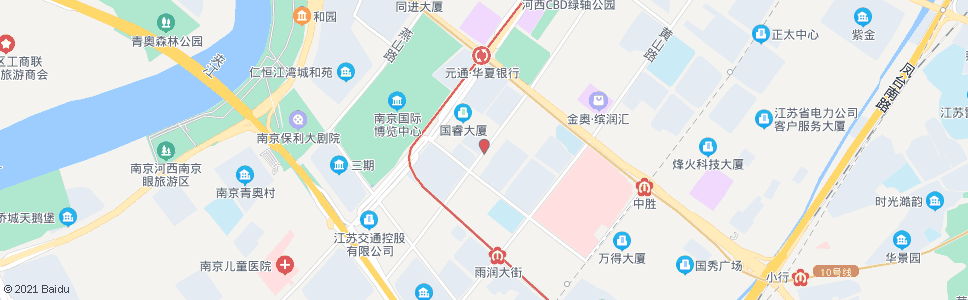 南京庐山路嘉陵江东街_公交站地图_南京公交_妙搜公交查询2024