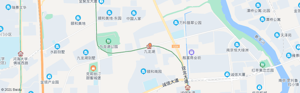 南京清水亭西路双龙大道_公交站地图_南京公交_妙搜公交查询2025