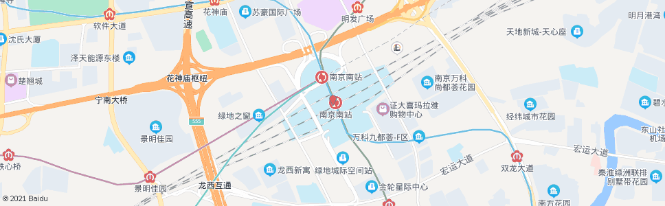 南京湖北路南_公交站地图_南京公交_妙搜公交查询2025