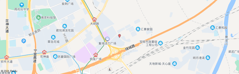 南京汇康路_公交站地图_南京公交_妙搜公交查询2024