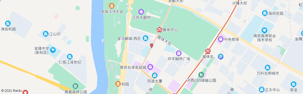 南京乐山路富春江西街_公交站地图_南京公交_妙搜公交查询2024