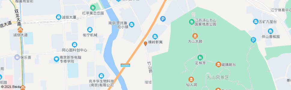 南京横岭新寓_公交站地图_南京公交_妙搜公交查询2024