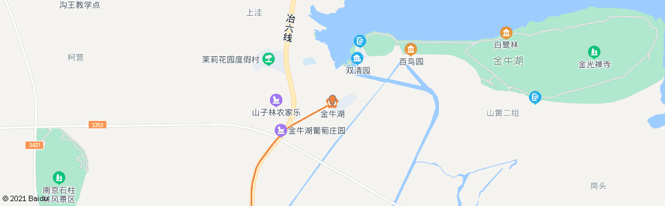 南京金牛湖街道_公交站地图_南京公交_妙搜公交查询2025