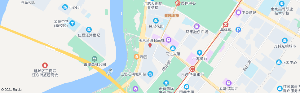 南京乐山路仁恒江湾城_公交站地图_南京公交_妙搜公交查询2024