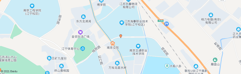 南京格致路龙眠大道_公交站地图_南京公交_妙搜公交查询2025