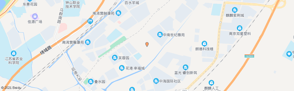 南京花港路迎福路_公交站地图_南京公交_妙搜公交查询2025