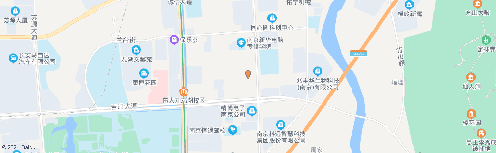 南京梅林街铺岗街_公交站地图_南京公交_妙搜公交查询2024