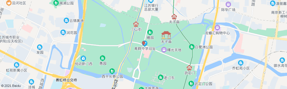 南京中华路长乐路_公交站地图_南京公交_妙搜公交查询2025