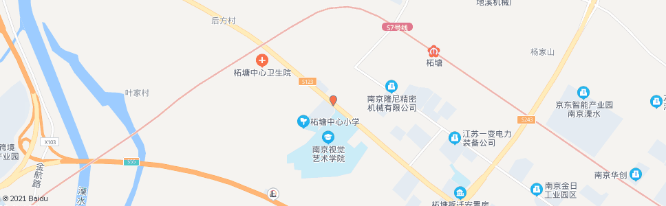 南京安山_公交站地图_南京公交_妙搜公交查询2025