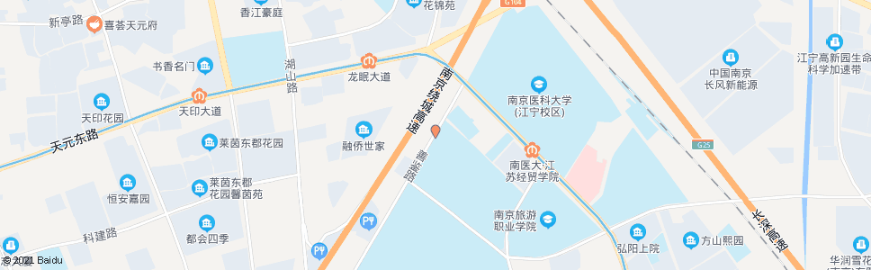 南京经贸学院西门_公交站地图_南京公交_妙搜公交查询2024