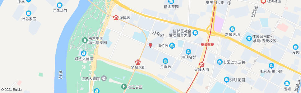 南京兴隆大街华山路_公交站地图_南京公交_妙搜公交查询2024