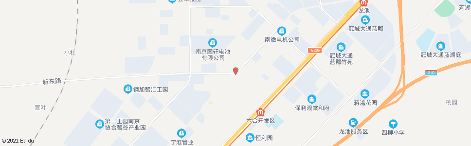 南京浦六路六新路_公交站地图_南京公交_妙搜公交查询2024