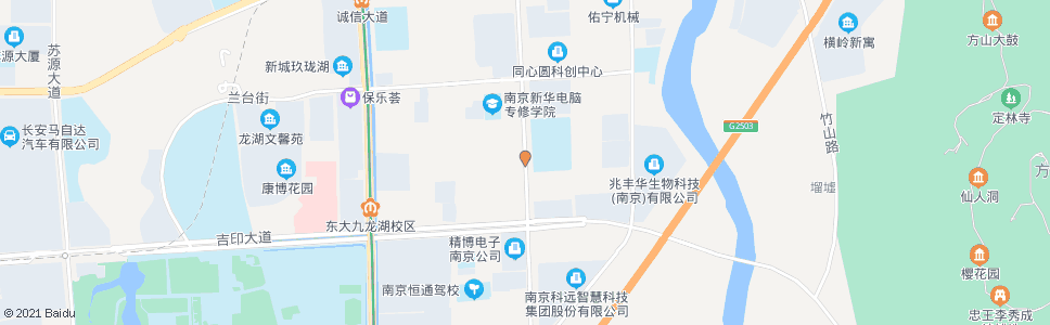 南京梅林街东_公交站地图_南京公交_妙搜公交查询2025