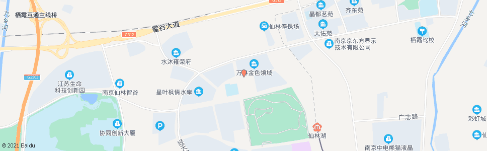 南京学森路东_公交站地图_南京公交_妙搜公交查询2025