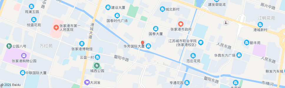 苏州华芳金陵大酒店_公交站地图_苏州公交_妙搜公交查询2024