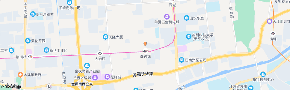 苏州花苑路珠江路东_公交站地图_苏州公交_妙搜公交查询2024