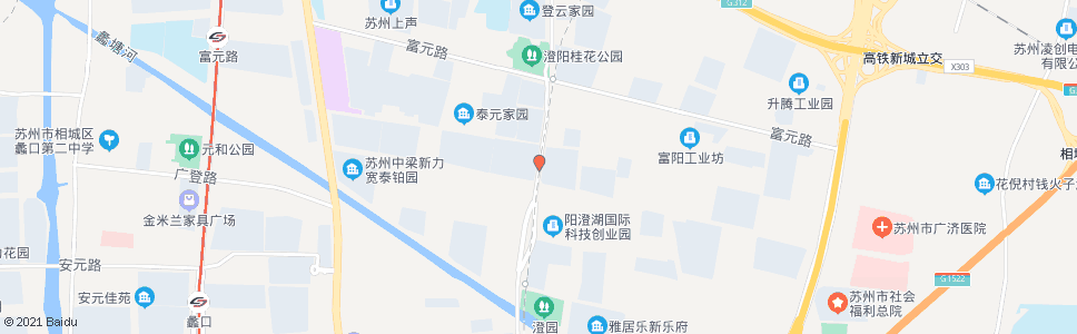 苏州澄阳路康元路北_公交站地图_苏州公交_妙搜公交查询2024