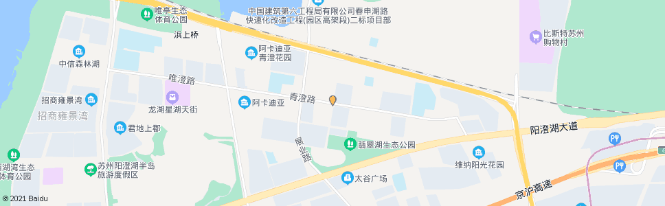 苏州青澄路科营路_公交站地图_苏州公交_妙搜公交查询2024