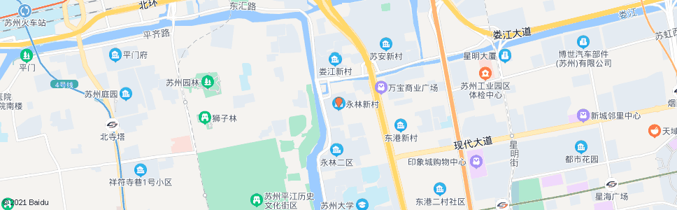 苏州永林新村_公交站地图_苏州公交_妙搜公交查询2024