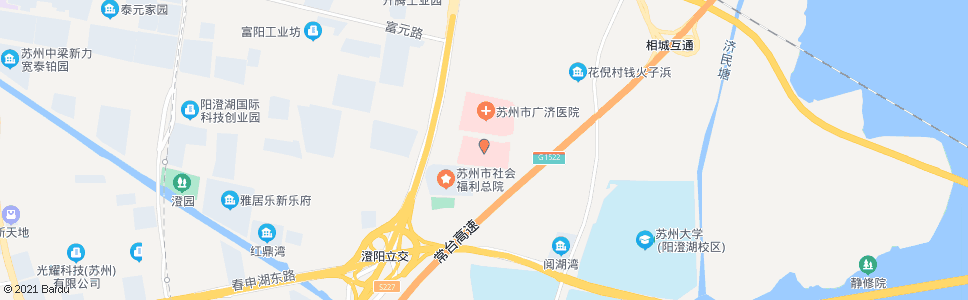 苏州第五人民医院(珠江路)_公交站地图_苏州公交_妙搜公交查询2024