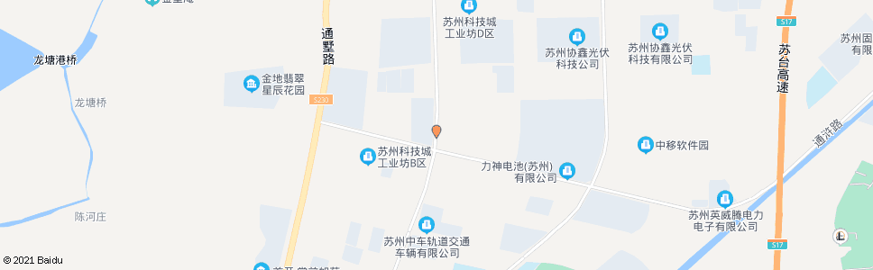 苏州石林路凤凰峰路北(招呼站)_公交站地图_苏州公交_妙搜公交查询2024