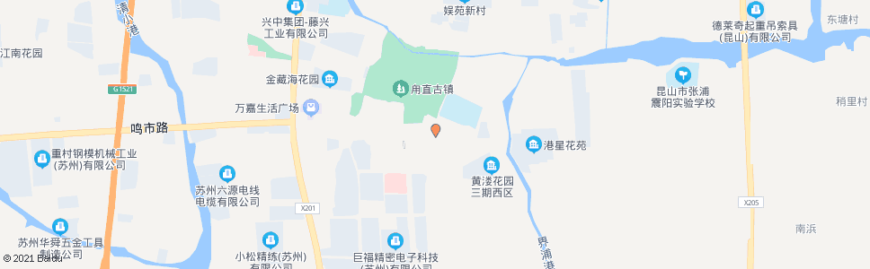 苏州甪直黄娄新村_公交站地图_苏州公交_妙搜公交查询2024