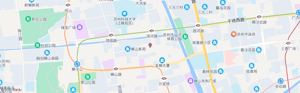 苏州水洲饭店_公交站地图_苏州公交_妙搜公交查询2024