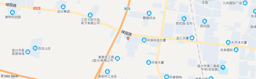 无锡南岳路绿园路_公交站地图_无锡公交_妙搜公交查询2024