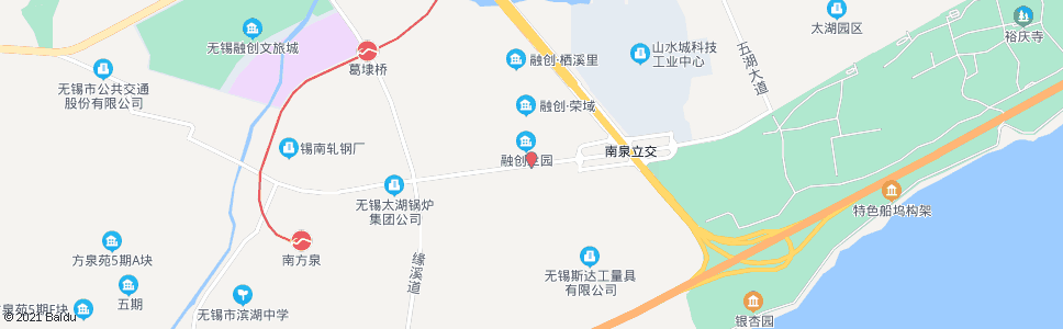 无锡新八路(南湖中路)_公交站地图_无锡公交_妙搜公交查询2024