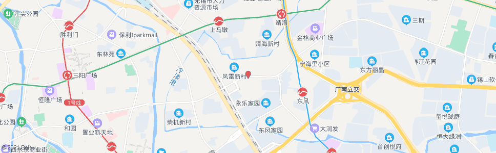 无锡风雷新村_公交站地图_无锡公交_妙搜公交查询2024