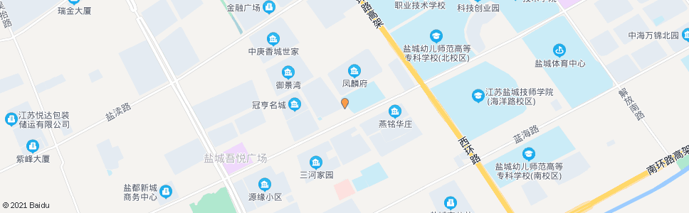 盐城神州路海洋路口_公交站地图_盐城公交_妙搜公交查询2025