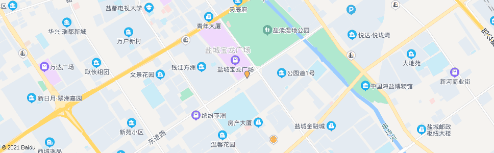 盐城东进路美食街_公交站地图_盐城公交_妙搜公交查询2024