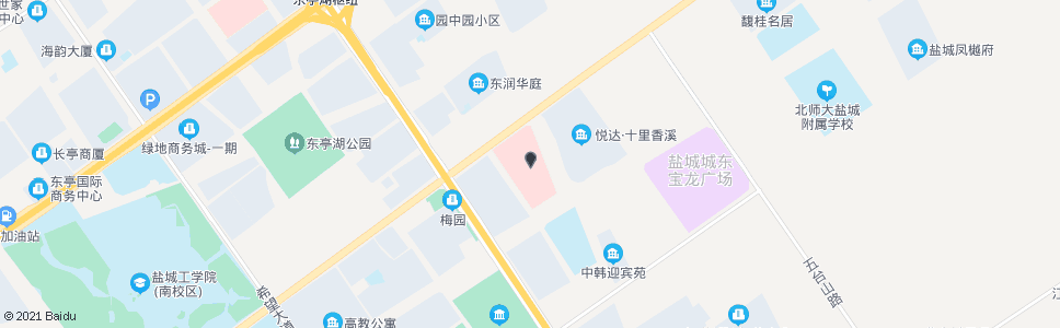 盐城市妇幼保健院(西)_公交站地图_盐城公交_妙搜公交查询2024